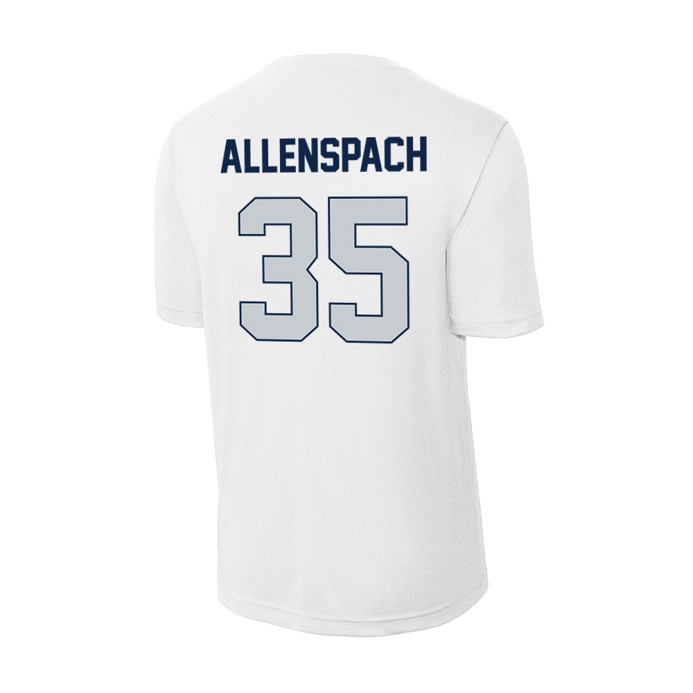 Samford - NCAA Men's Basketball : Riley Allenspach - Performance T-Shirt-1