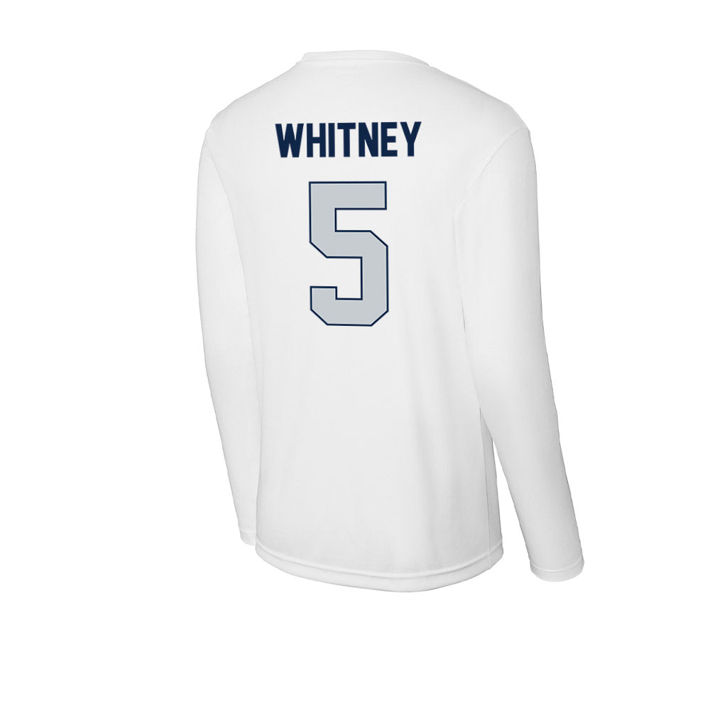 Samford - NCAA Baseball : John Whitney - Activewear Long Sleeve T-Shirt-1