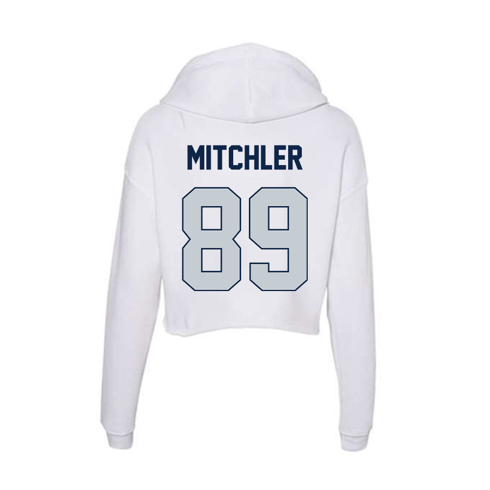 Samford - NCAA Football : Michael Mitchler - Women's Crop Fleece Hoodie-1