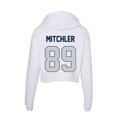 Samford - NCAA Football : Michael Mitchler - Women's Crop Fleece Hoodie-1