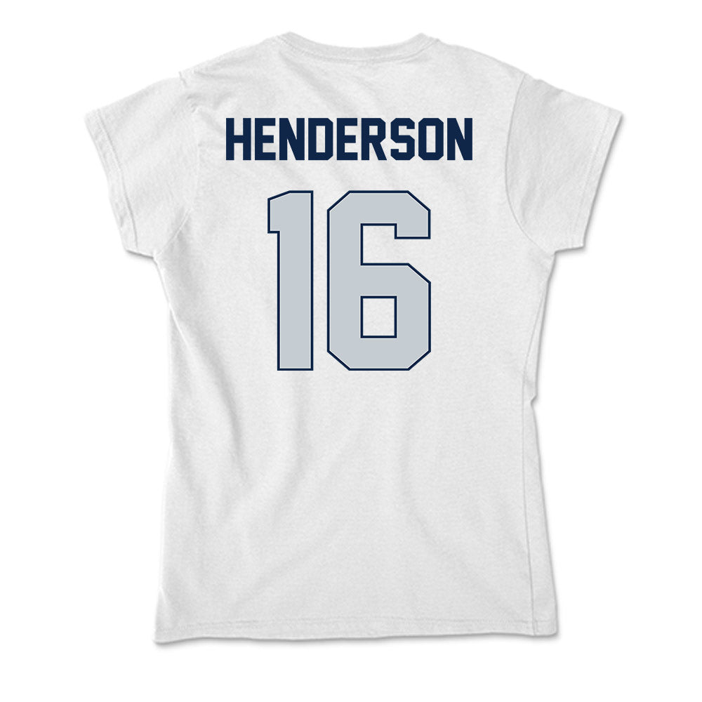 Samford - NCAA Football : Dylon Henderson - Soft Style Women’s T-Shirt-1