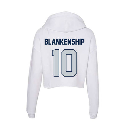 Samford - NCAA Women's Basketball : Aubrey Blankenship - Women's Crop Fleece Hoodie-1