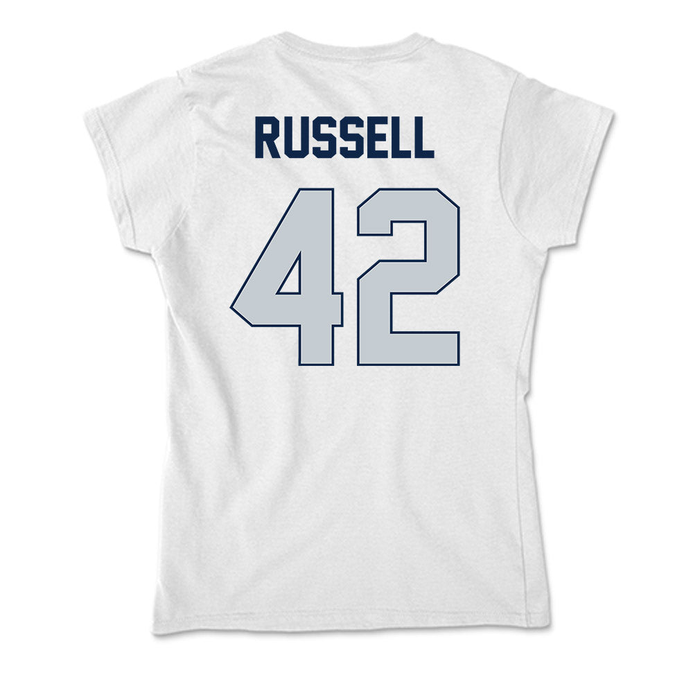 Samford - NCAA Football : Jordan Russell - Soft Style Women’s T-Shirt-1