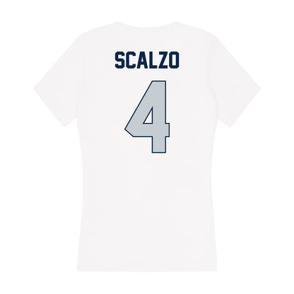 Samford - NCAA Football : Nik Scalzo - Women's V-Neck T-Shirt-1