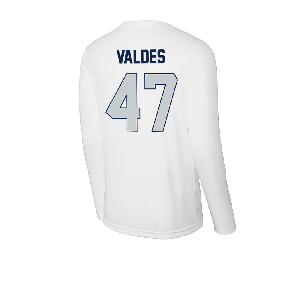 Samford - NCAA Football : Daniel Valdes - Activewear Long Sleeve T-Shirt-1