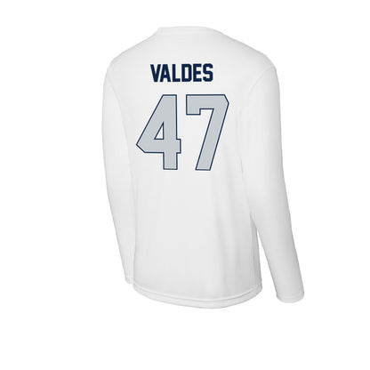 Samford - NCAA Football : Daniel Valdes - Activewear Long Sleeve T-Shirt-1