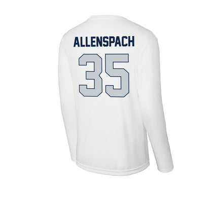 Samford - NCAA Men's Basketball : Riley Allenspach - Performance Long Sleeve T-Shirt-1