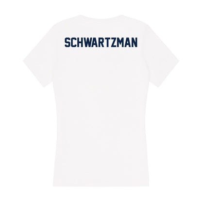 Samford - NCAA Men's Tennis : Martin Schwartzman - Women's V-Neck T-Shirt-1