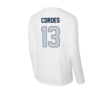 Samford - NCAA Women's Volleyball : Ally Cordes - Performance Long Sleeve T-Shirt-1