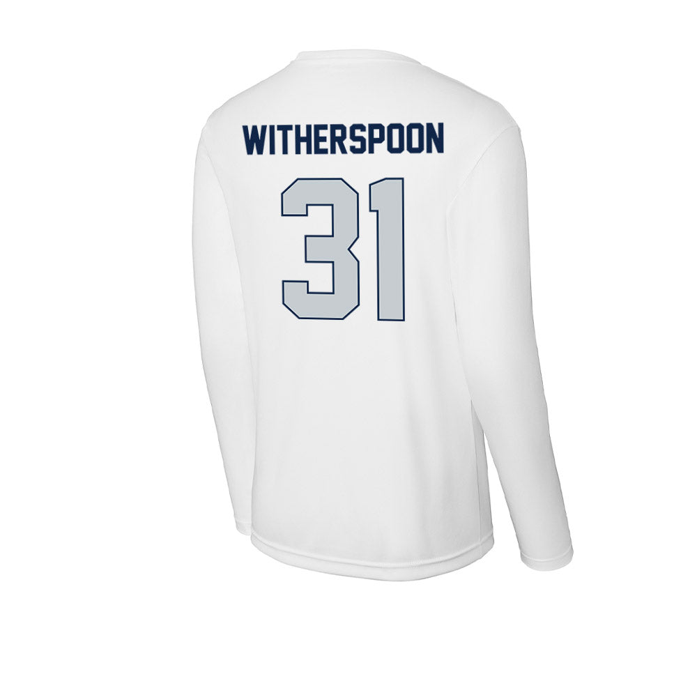 Samford - NCAA Football : DaMonta Witherspoon - Performance Long Sleeve T-Shirt-1