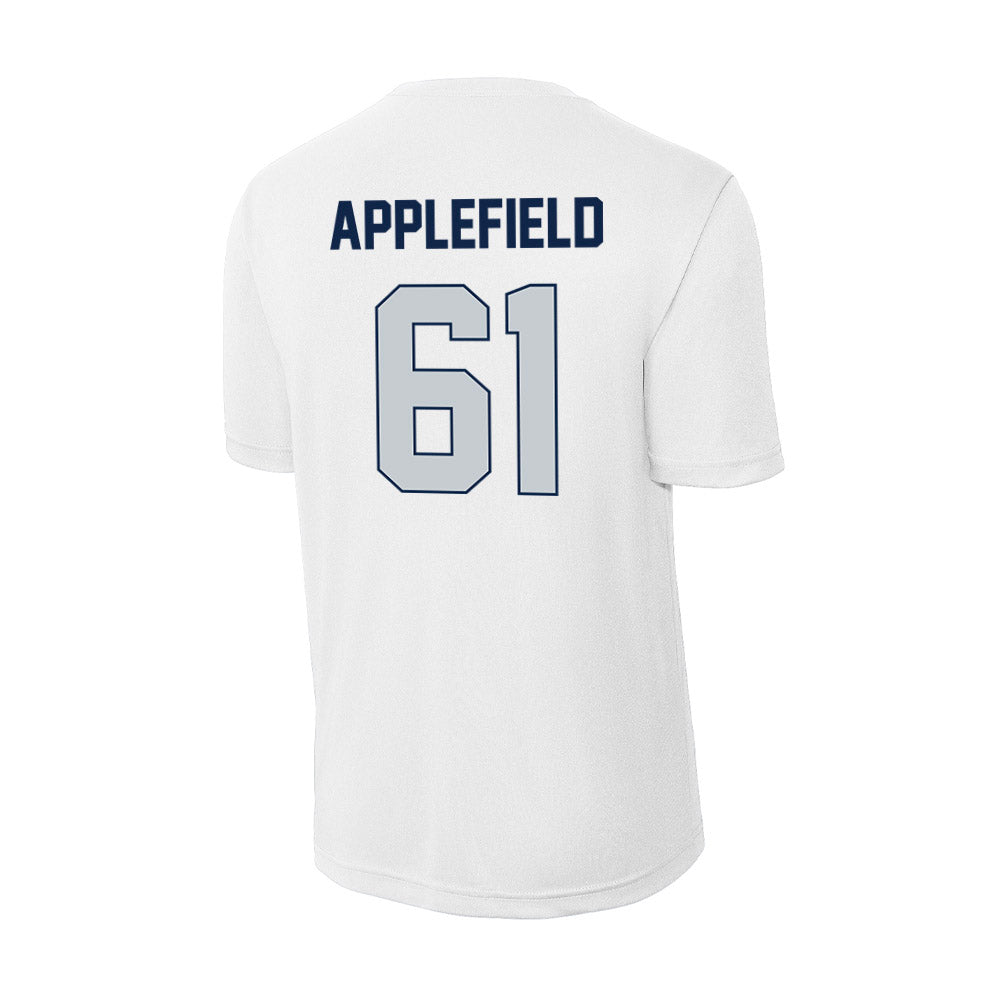 Samford - NCAA Football : Alex Applefield - Performance T-Shirt-1