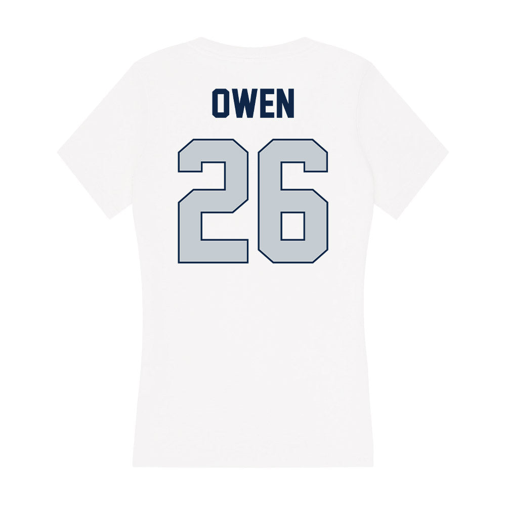 Samford - NCAA Football : Mitch Owen - Women's V-Neck T-Shirt-1