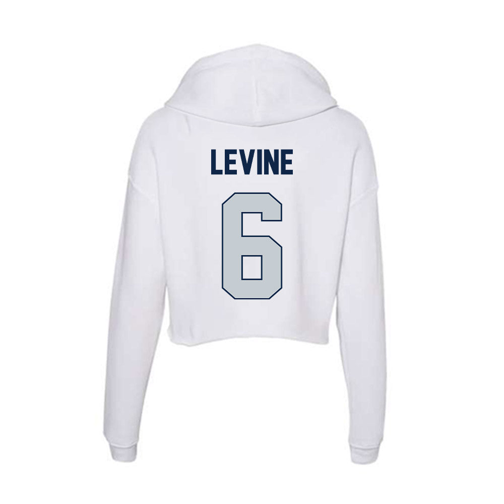 Samford - NCAA Football : Ben Levine - Women's Crop Fleece Hoodie-1