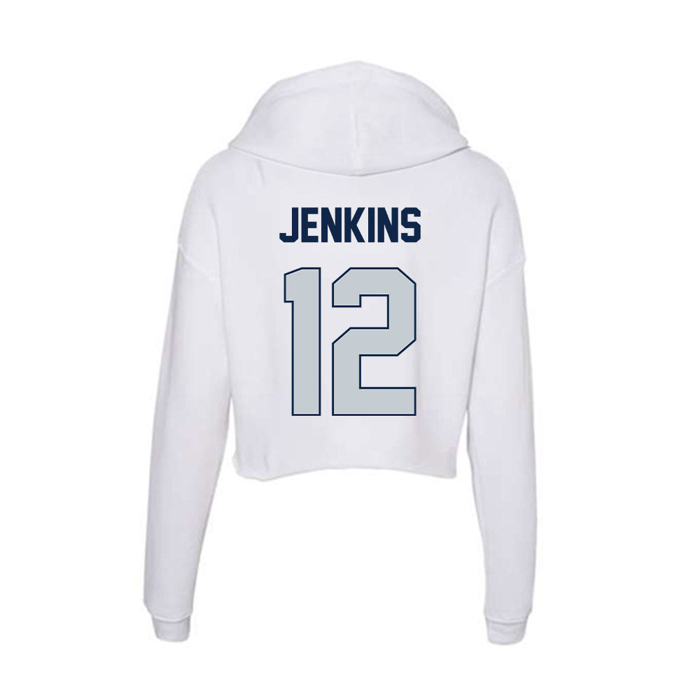 Samford - NCAA Football : Brendan Jenkins - Women's Crop Fleece Hoodie-1