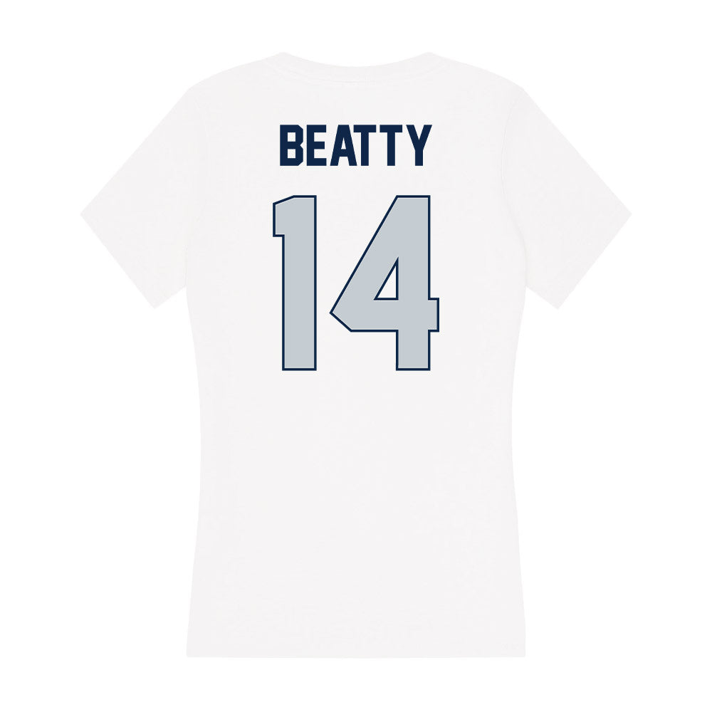 Samford - NCAA Football : Jackson Beatty - Women's V-Neck T-Shirt-1