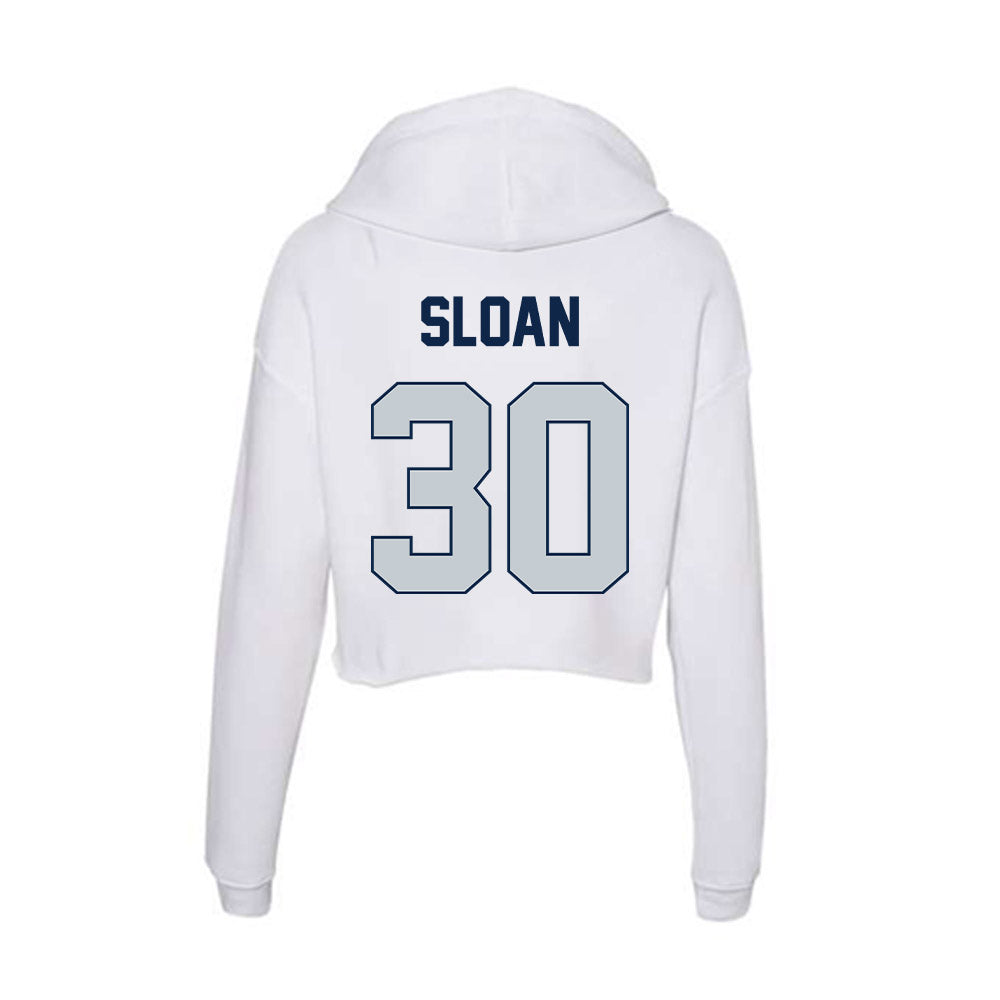 Samford - NCAA Football : Carson Sloan - Women's Crop Fleece Hoodie-1