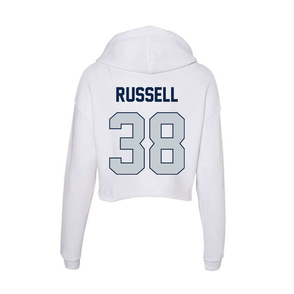 Samford - NCAA Football : Emerson Russell - Women's Crop Fleece Hoodie-1