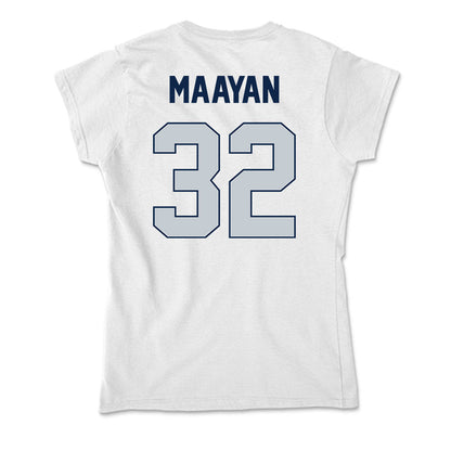 Samford - NCAA Women's Basketball : Yael Maayan - Soft Style Women’s T-Shirt-1