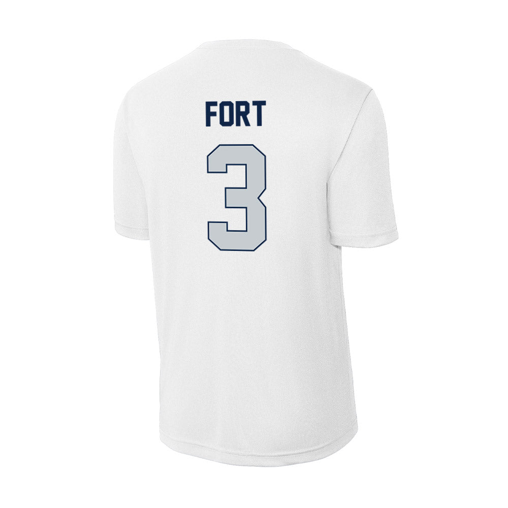 Samford - NCAA Men's Basketball : Trey Fort - Activewear T-Shirt-1