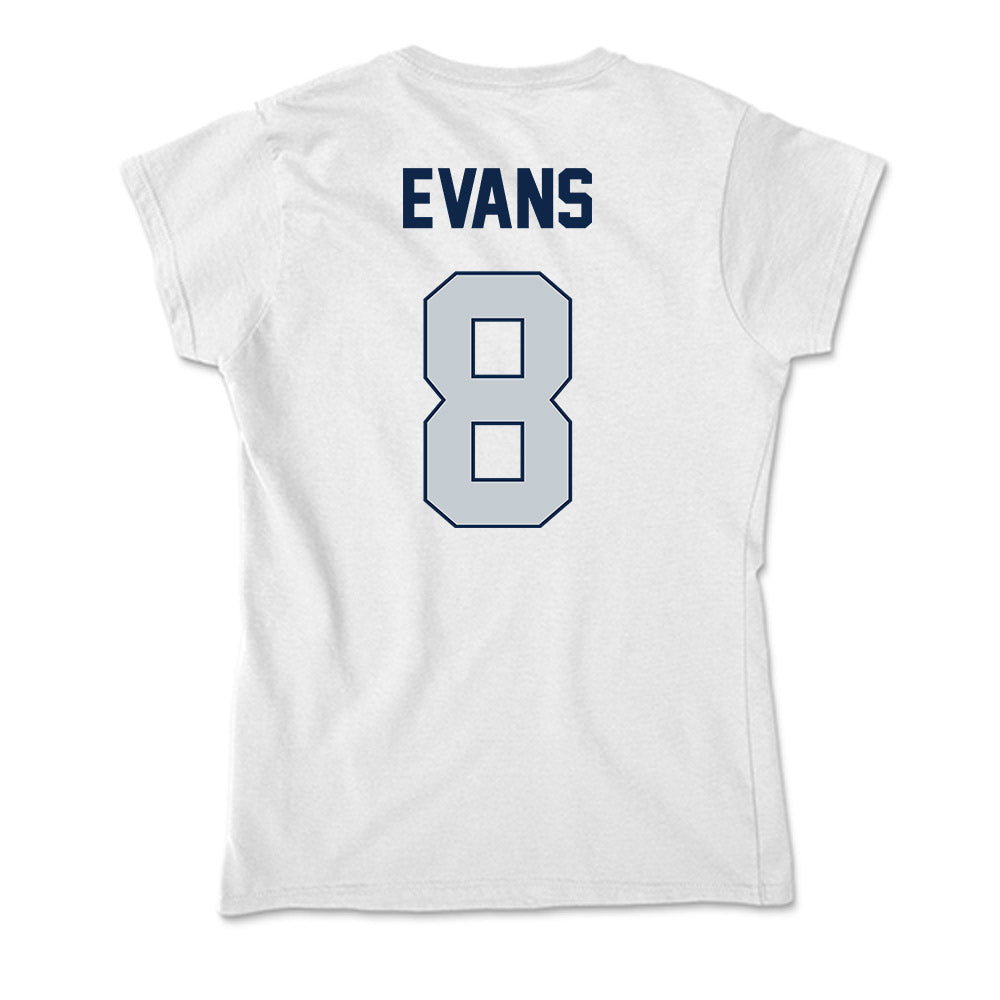 Samford - NCAA Women's Volleyball : Ashley Evans - Soft Style Women’s T-Shirt-1