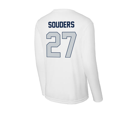Samford - NCAA Baseball : Jake Souders - Activewear Long Sleeve T-Shirt-1