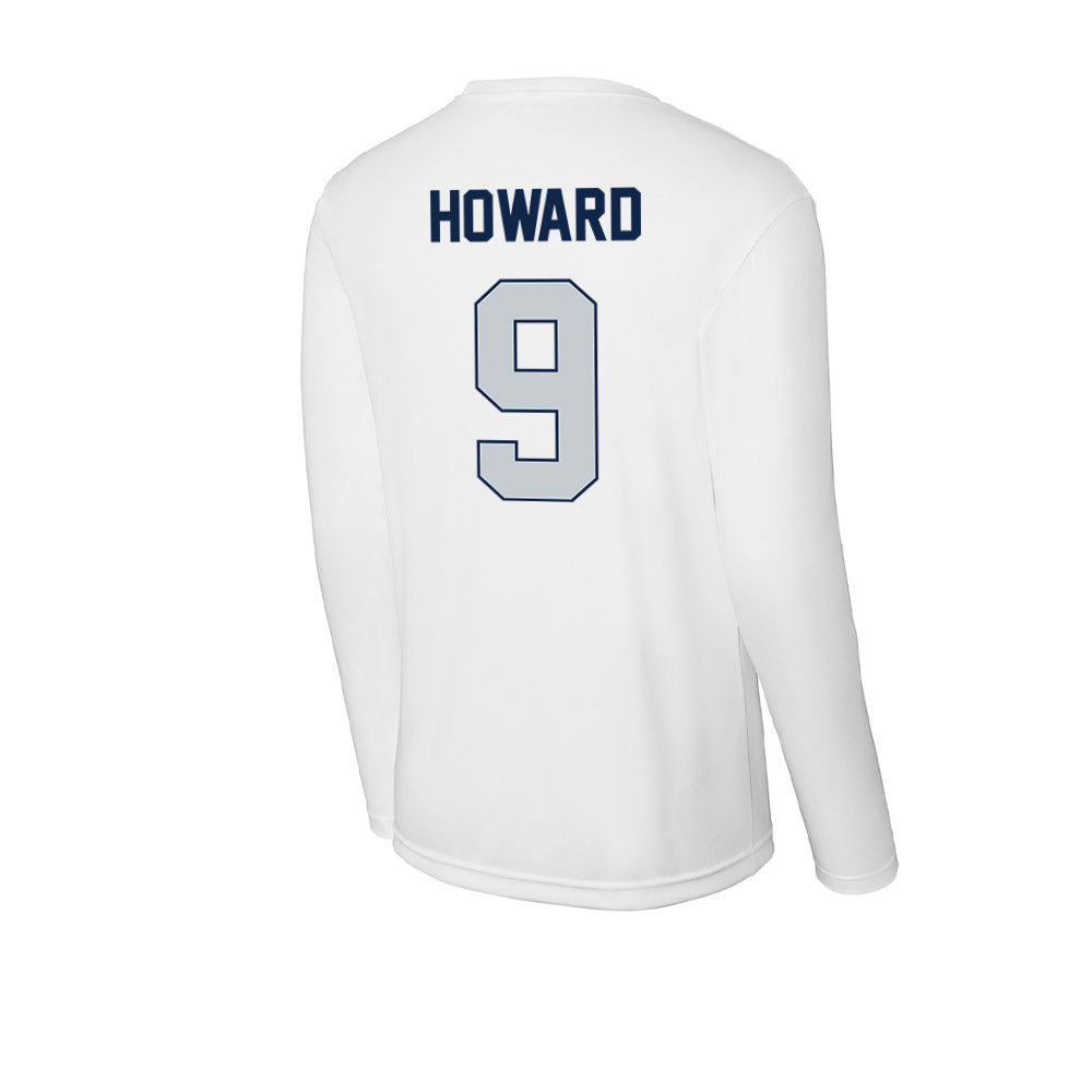 Samford - NCAA Football : Mack Howard - Performance Long Sleeve T-Shirt-1