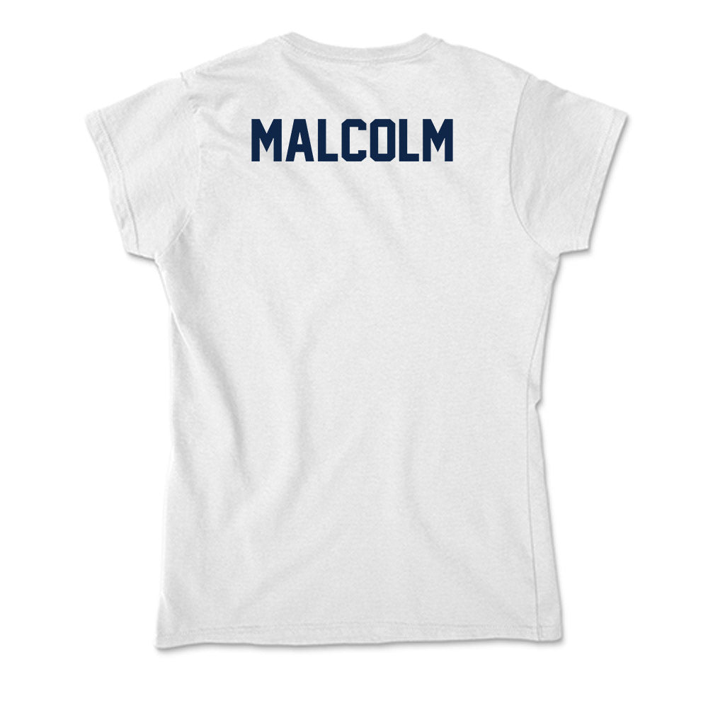Samford - NCAA Men's Track & Field : William Malcolm - Soft Style Women’s T-Shirt-1