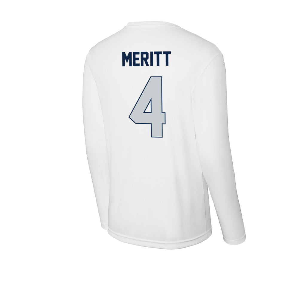 Samford - NCAA Women's Volleyball : Kaleigh Meritt - Performance Long Sleeve T-Shirt-1