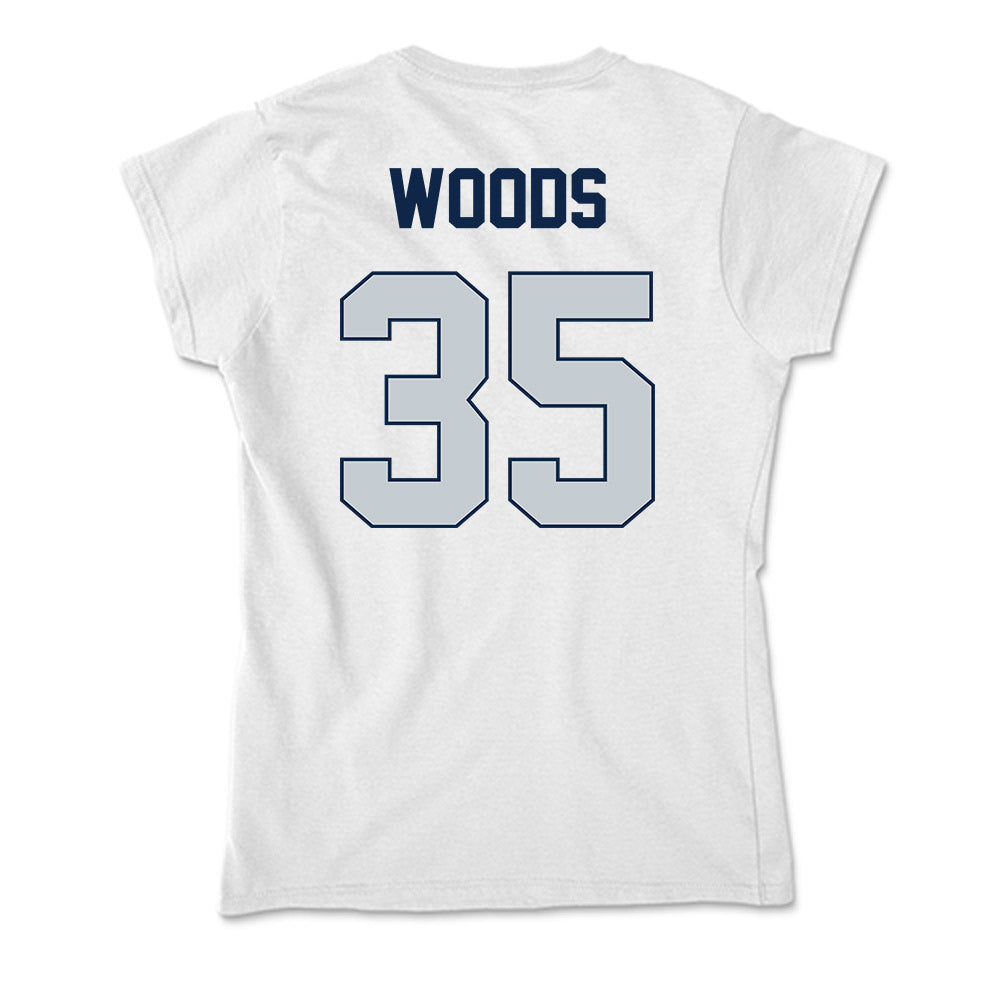 Samford - NCAA Women's Basketball : Alexis Woods - Soft Style Women’s T-Shirt-1