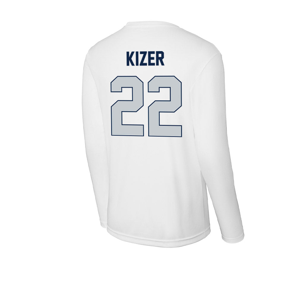 Samford - NCAA Men's Basketball : Thomas Kizer - Performance Long Sleeve T-Shirt-1