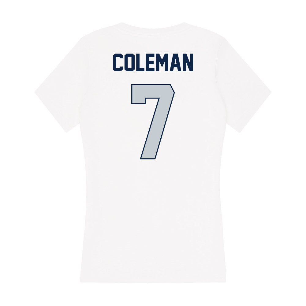 Samford - NCAA Football : Jim Coleman - Women's V-Neck T-Shirt-1