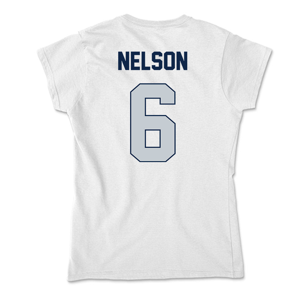 Samford - NCAA Football : Jalen Nelson - Soft Style Women’s T-Shirt-1