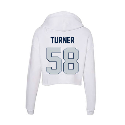Samford - NCAA Football : Wil Turner - Women's Crop Fleece Hoodie-1