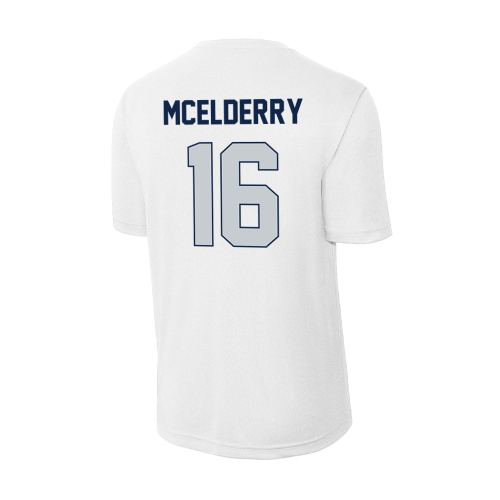 Samford - NCAA Women's Soccer : Brigid McElderry - Performance T-Shirt-1