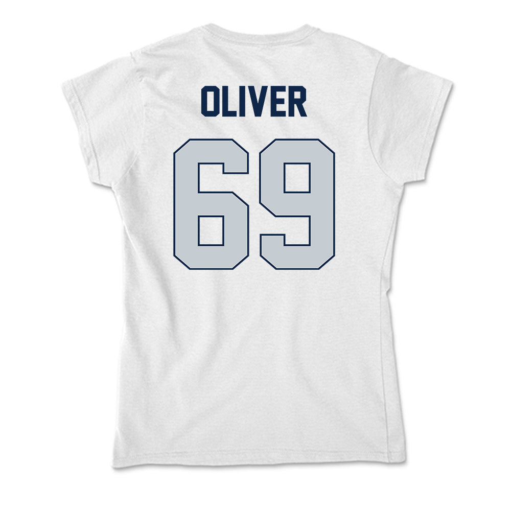 Samford - NCAA Football : JP Oliver - Soft Style Women’s T-Shirt-1