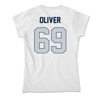 Samford - NCAA Football : JP Oliver - Soft Style Women’s T-Shirt-1