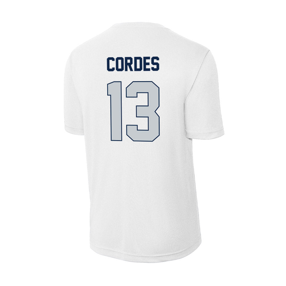 Samford - NCAA Women's Volleyball : Ally Cordes - Performance T-Shirt-1