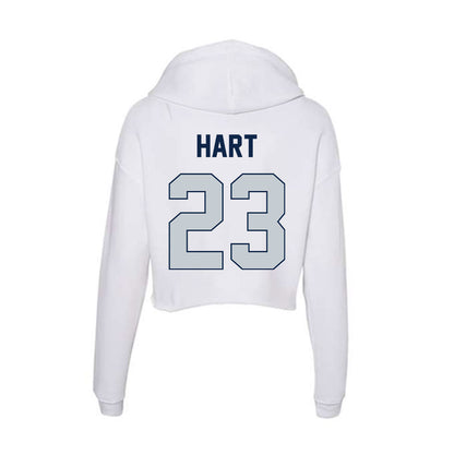 Samford - NCAA Softball : Katie Hart - Women's Crop Fleece Hoodie-1