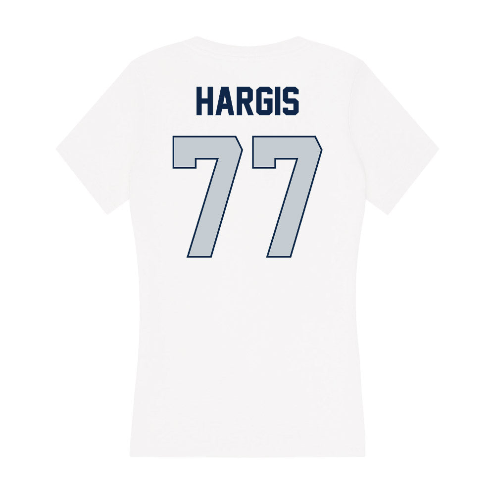 Samford - NCAA Softball : Linsey Hargis - Women's V-Neck T-Shirt-1