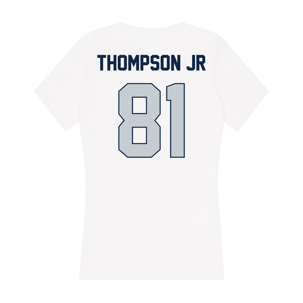 Samford - NCAA Football : Jamall Thompson Jr - Women's V-Neck T-Shirt-1