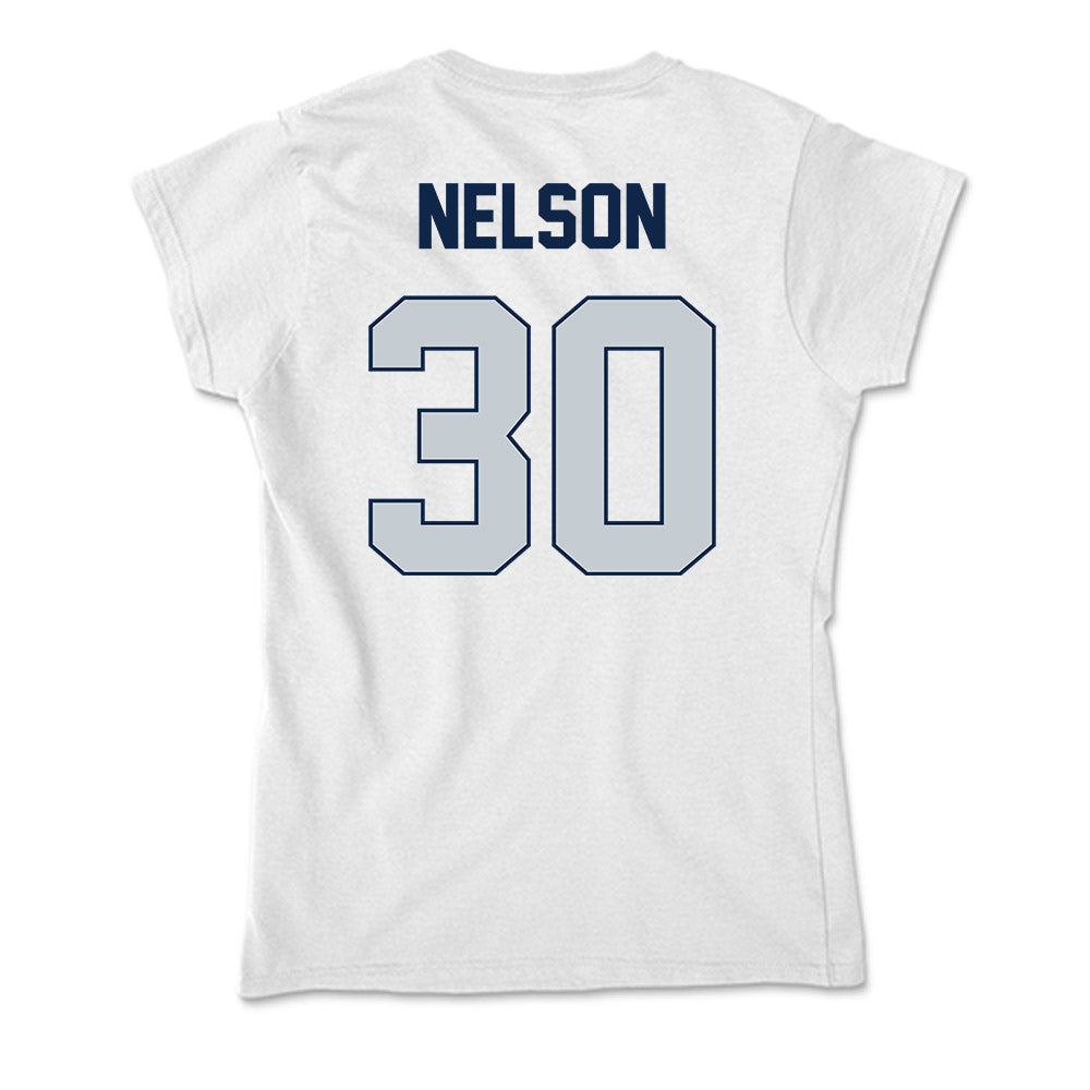 Samford - NCAA Softball : Ella Nelson - Soft Style Women’s T-Shirt-1