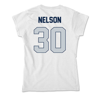Samford - NCAA Softball : Ella Nelson - Soft Style Women’s T-Shirt-1