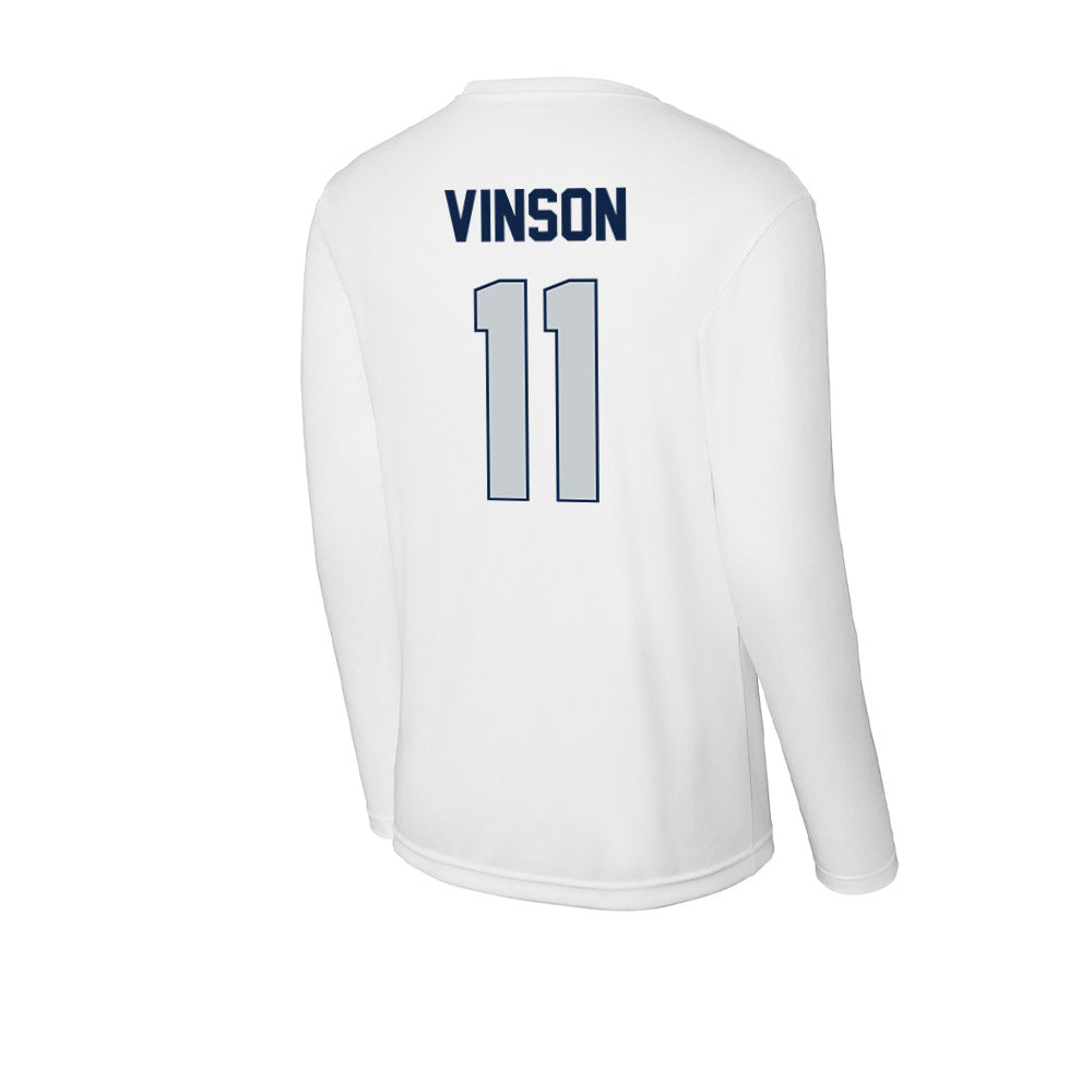 Samford - NCAA Football : Rayf Vinson - Performance Long Sleeve T-Shirt-1