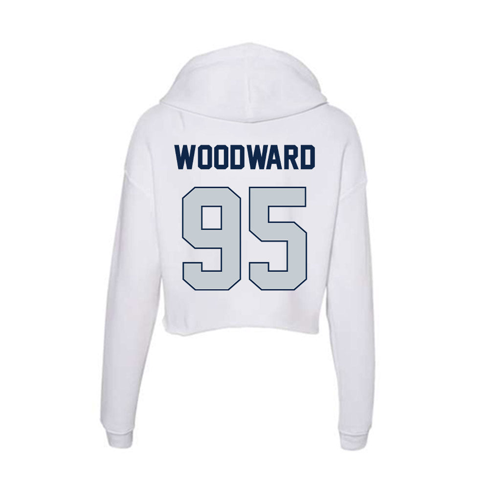 Samford - NCAA Football : Maxton Woodward - Women's Crop Fleece Hoodie-1