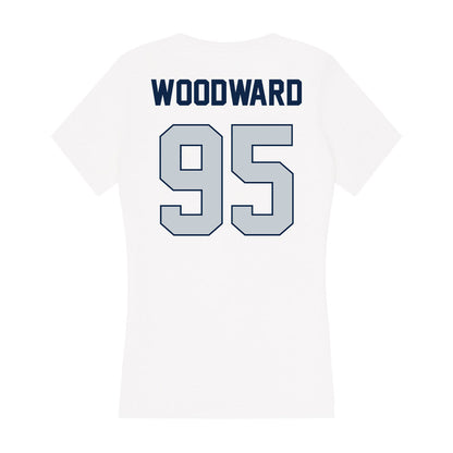 Samford - NCAA Football : Maxton Woodward - Women's V-Neck T-Shirt-1