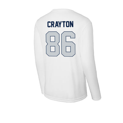 Samford - NCAA Football : Nick Crayton - Performance Long Sleeve T-Shirt-1