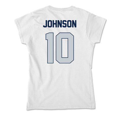 Samford - NCAA Football : Aj Johnson - Soft Style Women’s T-Shirt-1