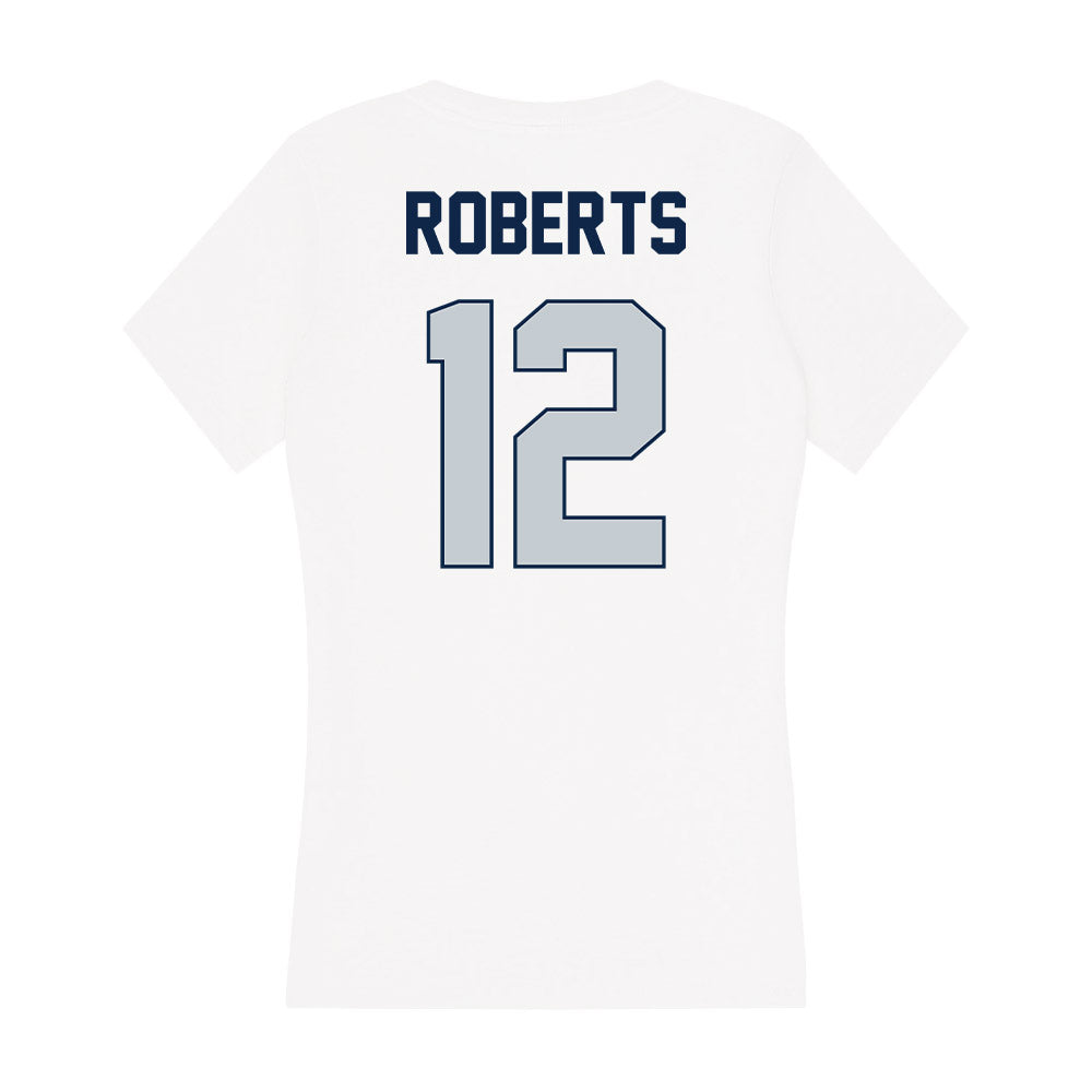 Samford - NCAA Football : Christian Roberts - Women's V-Neck T-Shirt-1