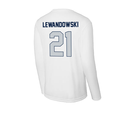 Samford - NCAA Women's Basketball : Kylee Lewandowski - Activewear Long Sleeve T-Shirt-1