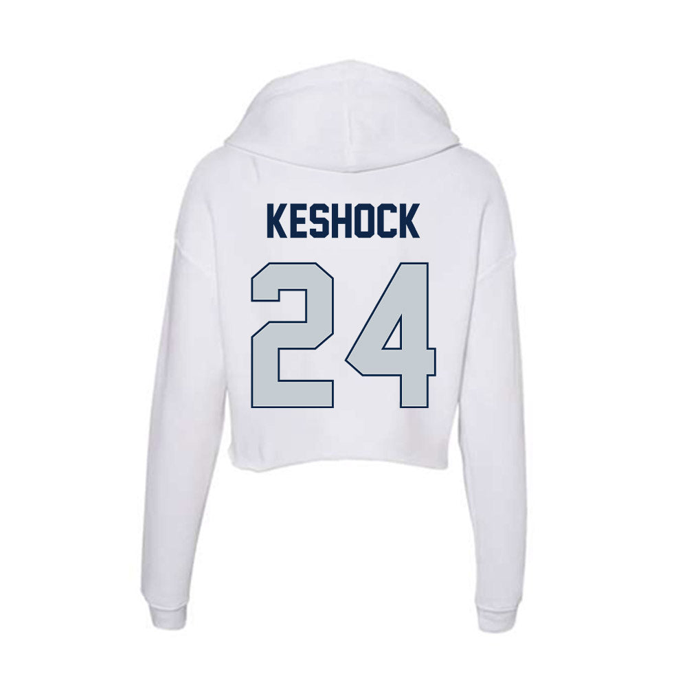 Samford - NCAA Baseball : Cameron Keshock - Women's Crop Fleece Hoodie-1